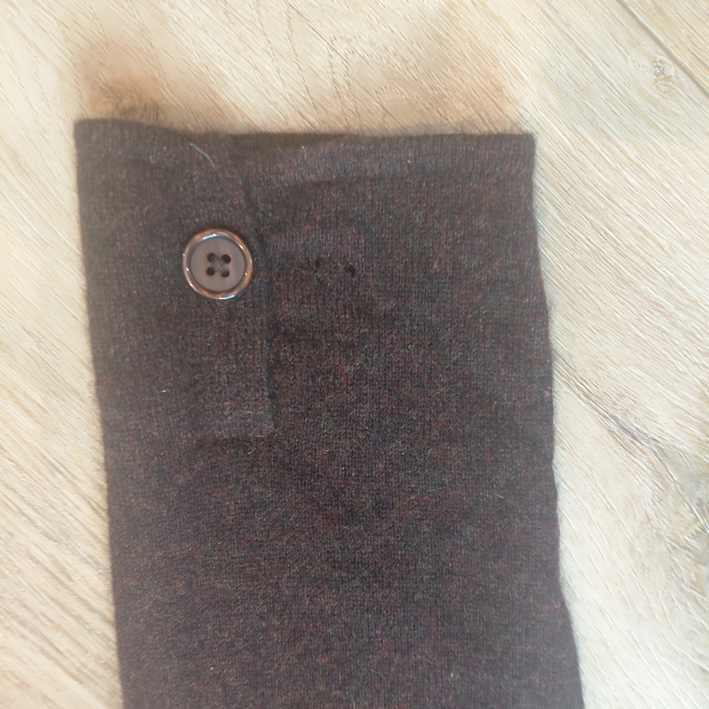 ANTONIO MELANI Brown Cardigan Sweater 100% Cashmere - Picture 12 of 12